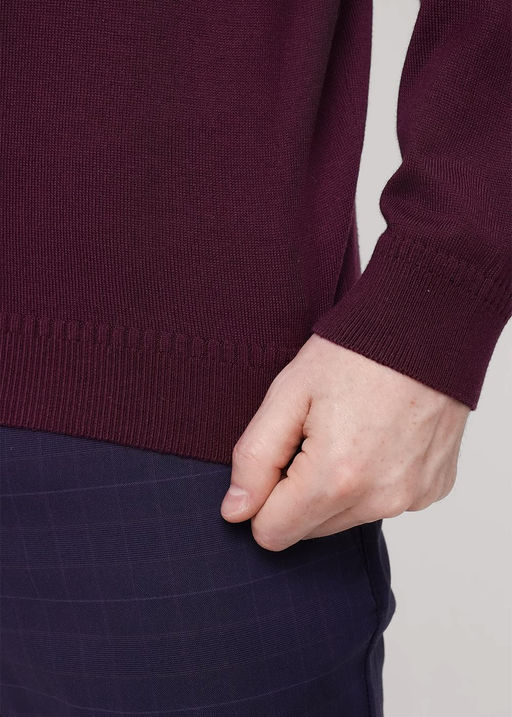 CLE Джемпер муж. 654357ха меланж бежевый - Clever wear фото 11