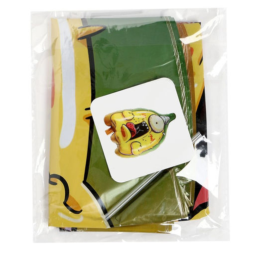 Цена за 5 шт. Воздушный шар фольгированный 24" «Одноглазый монстрик», фигура