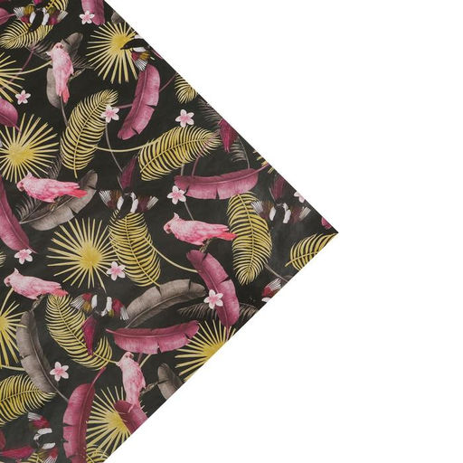 Цена за 10 шт. Бумага упаковочная глянцевая двухсторонняя «Тропики», 70 х 100 см