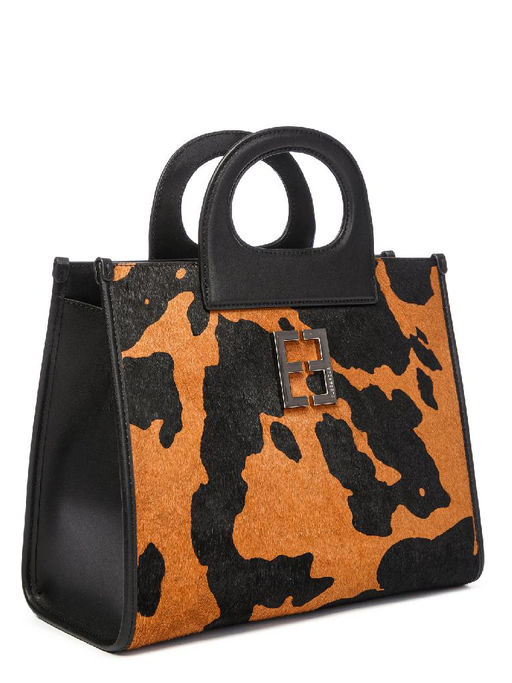 Сумка ELEGANZZA Z9261-8288 black/camel фото 2