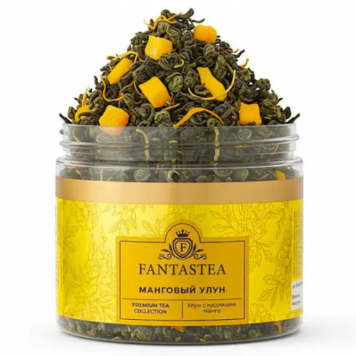 Fantastea Манговый Улун (упаковка 8 банок по 140гр)
