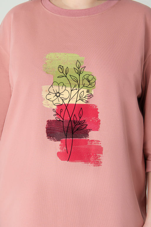 Арт. 8301 Платье 50-58 5 (шт) Цвет:пудра