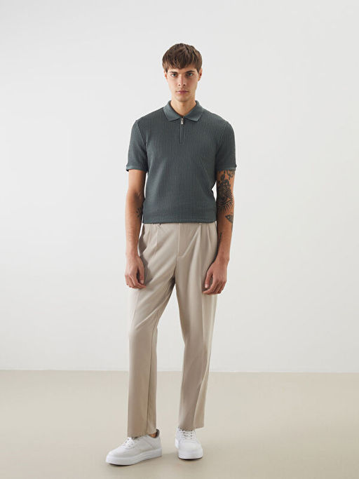 Polo Yaka K?sa Kollu Erkek Ti??rt