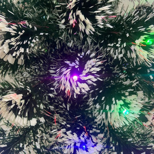 Сосна искусственная с белыми кончиками 40см, вес 632г, светодиоды - Family фото 2