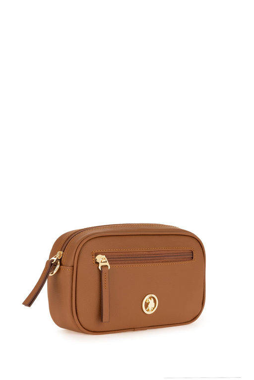 Женская светло-коричневая сумка через плечо Неожиданная скидка в корзине - U.s. polo assn фото 4