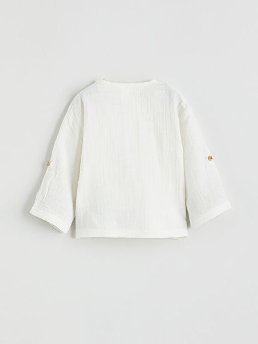 Hakim Yaka Erkek Bebek M?slin G?mlek