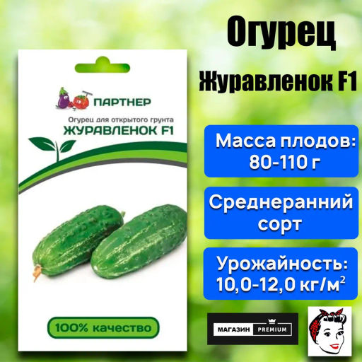 Огурец пчелоопыляемый Журавленок - Партнер фото 2