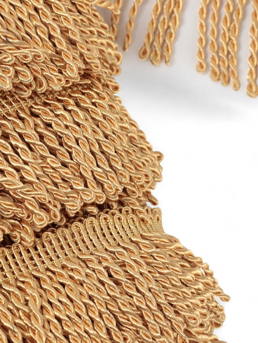 Бахрома жгут, 6.5 см, 20 м±0.5, золотистая