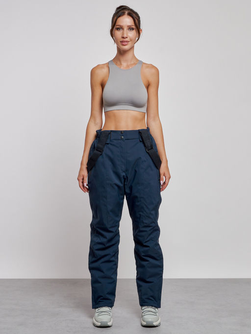 Горнолыжный костюм женский большого размера зимний фиолетового цвета 03936F - Chunmai фото 15