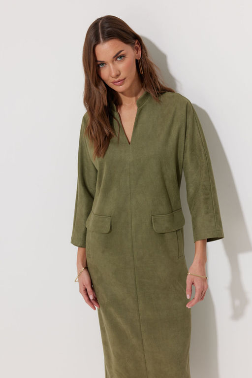 Платье LYUSHe 4196 зеленый  фото 6