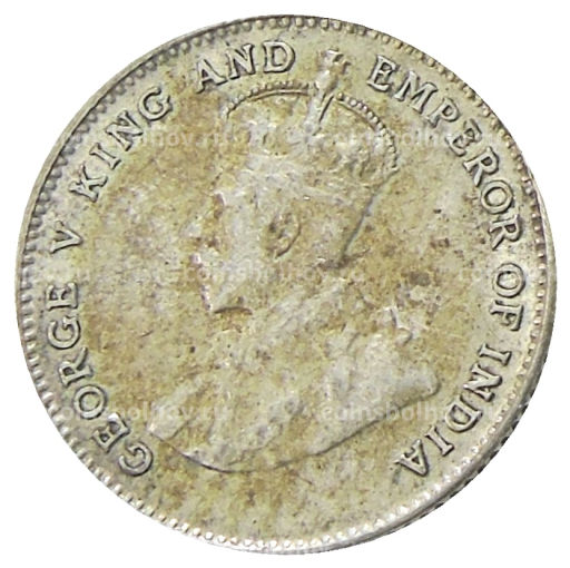 Монета 10 центов 1927 года Стрейтс Сетлментс