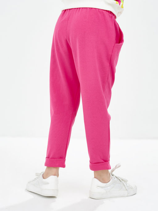 Брюки для девочки UD 3401 синий - Mini maxi фото 7