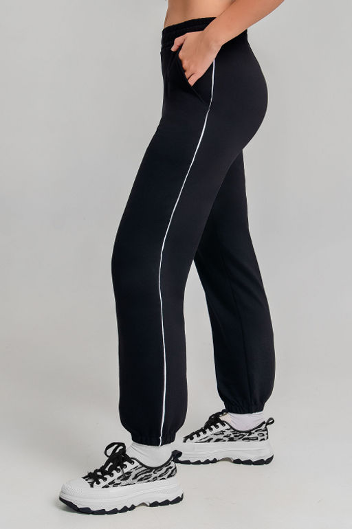 Арт. 7389 Брюки женские 44-52 (5 шт) Цвет:черный