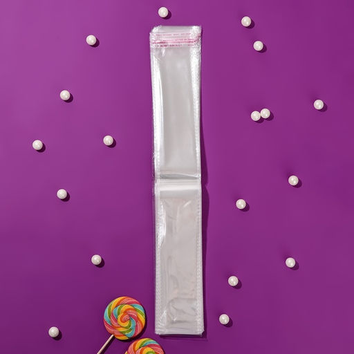 Цена за 100 шт. Пакет БОПП с клеевым клапаном, прозрачный для фасовки и упаковки, 6?40/4 см, 25 мкм - UPAK LAND фото 7