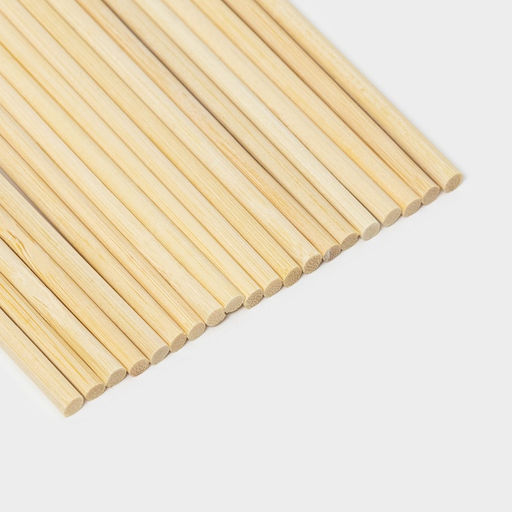 Цена за 3 шт. Палочки-дюбели для кондитерских изделий Доляна, 15 см, набор 18-20 шт., бамбук фото 4