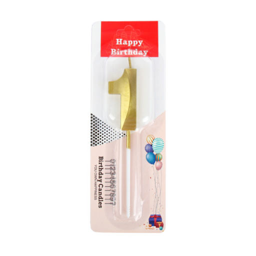 Свеча Цифра / KL-3 /уп 12/600/ (0) - Галеонтрейд фото 3