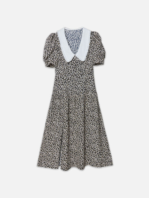 Платье миди женское приталенное с воротником - Mark formelle фото 5