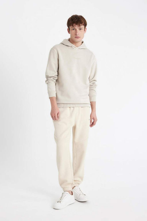 Толстовка обычного кроя с капюшоном и принтом - Defacto фото 2