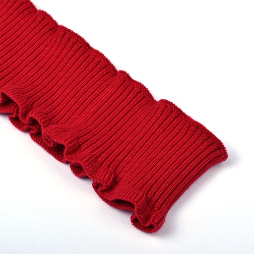 Подвяз манжет 6х80см трикотажный 520г/м? красный арт.73017 РЮШ уп.5шт