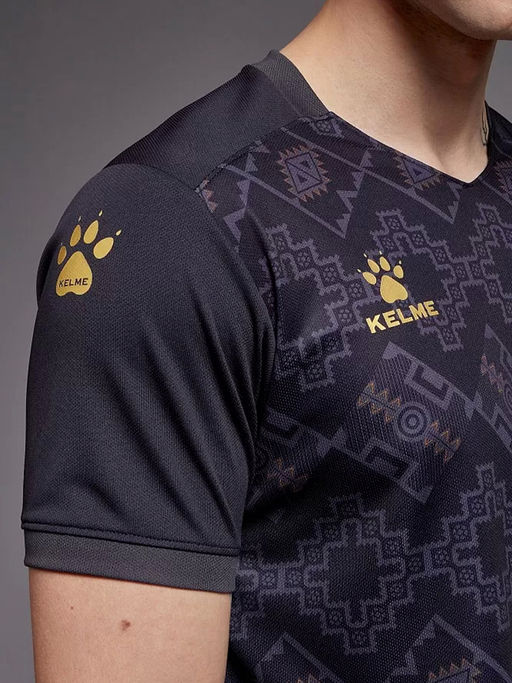 Футбольная форма KELME Short-Sleeved Football Suit Black