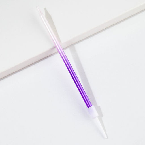 Свечи в торт В твой особенный день, фиолетовые, 6 шт. - Страна карнавалия фото 4