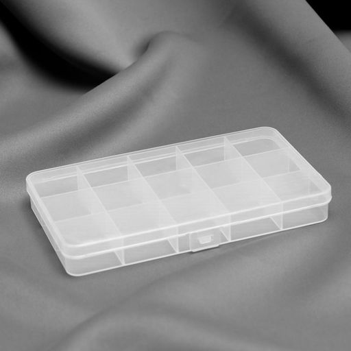 Цена за 2 шт. Органайзер для хранения мелочей, с подвесом, 15 ячеек, 17.5×10×2 см