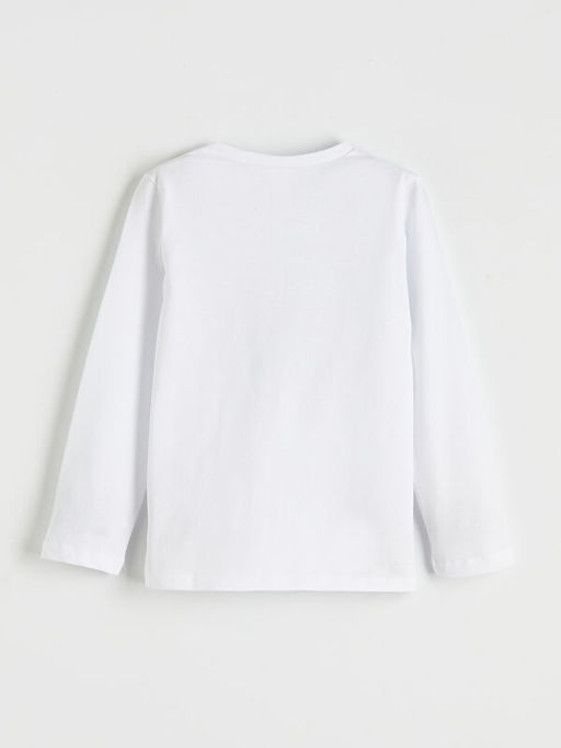 Bisiklet Yaka Bask?l? K?z ?ocuk Pijama Tak?m