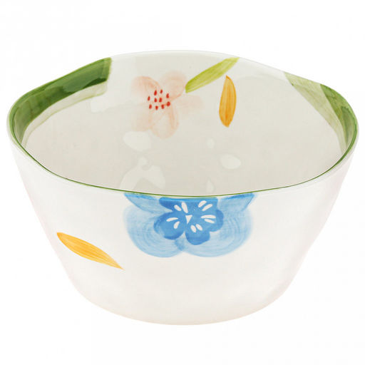 Лето Салатник фарфоровый 1,1л, 17,7х17,3х8,3см, с деколью (Китай) - Домашняя мода фото 2
