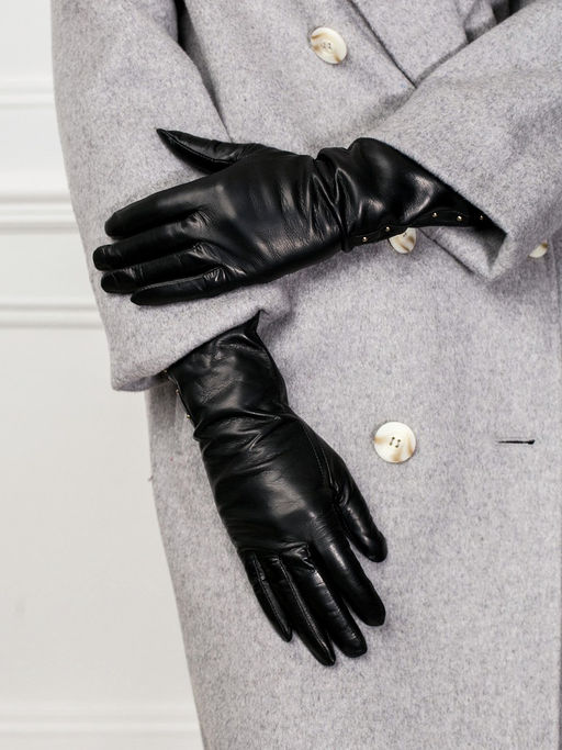 Перчатки женские ш+каш. IS06301 black