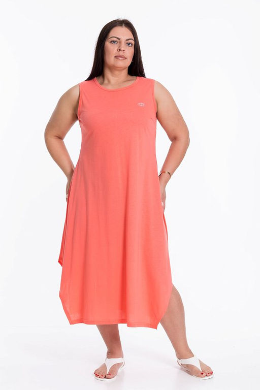 Сарафан М324133Па коралловый - Елена фото 2