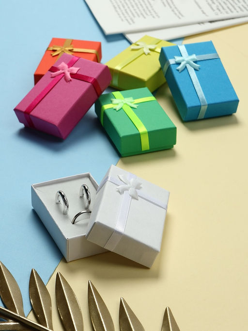 Цена за 6 шт. Коробочка подарочная под набор Неон, 5?8 см, МИКС, вставка белая - Simaland фото 5