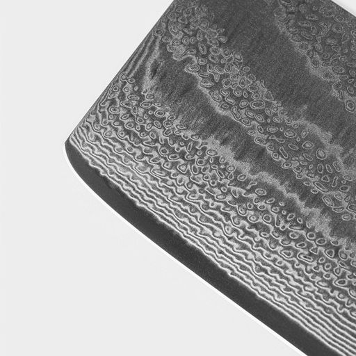 Нож топорик Magistro Ортего, длина лезвия 18 см, дамасская сталь AUS-10 фото 3