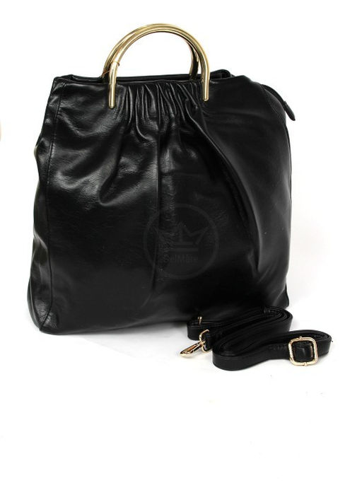 Сумка женская искусственная кожа BT-CZ 0050-1, 1отд+евро, плечевой ремень, черный SALE 262509 - Adelia фото 5