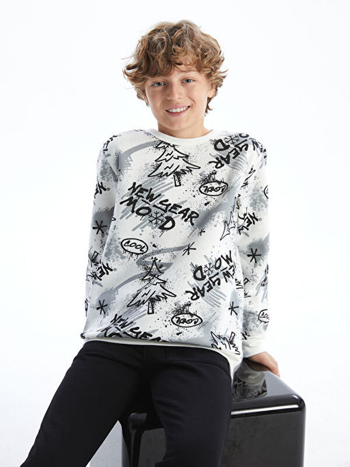 Bisiklet Yaka Erkek ?ocuk Kal?n E?ofman Tak?m?