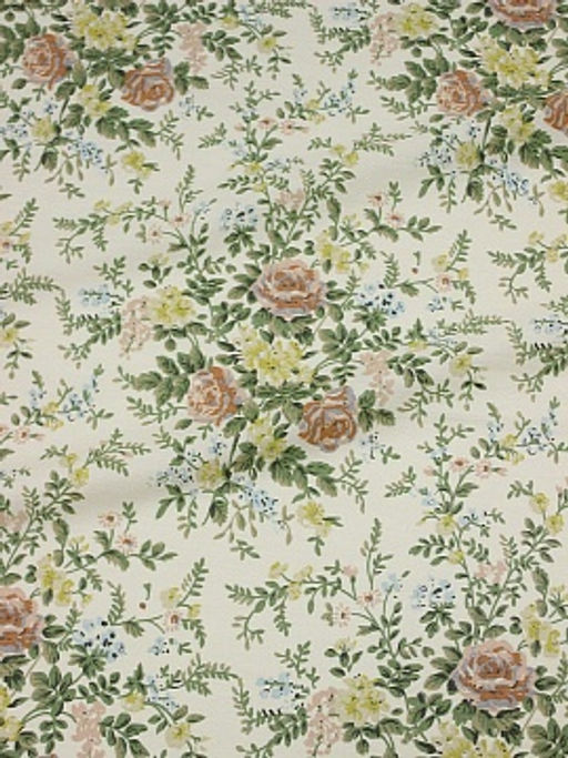 Сатин Летний шарм цв.бежево-молочный, ш.2.35м, хлопок-100%, 110гр/м.кв