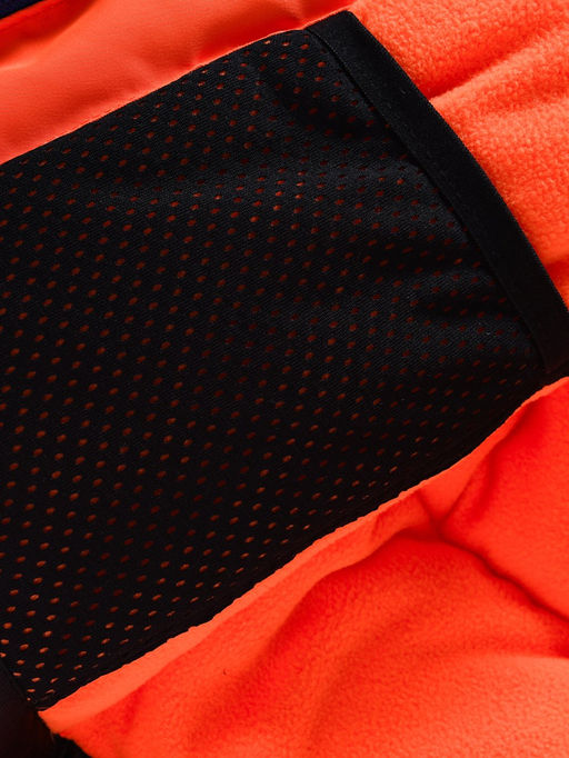 Горнолыжный костюм для мальчика оранжевого цвета 9317O - Valianly фото 12