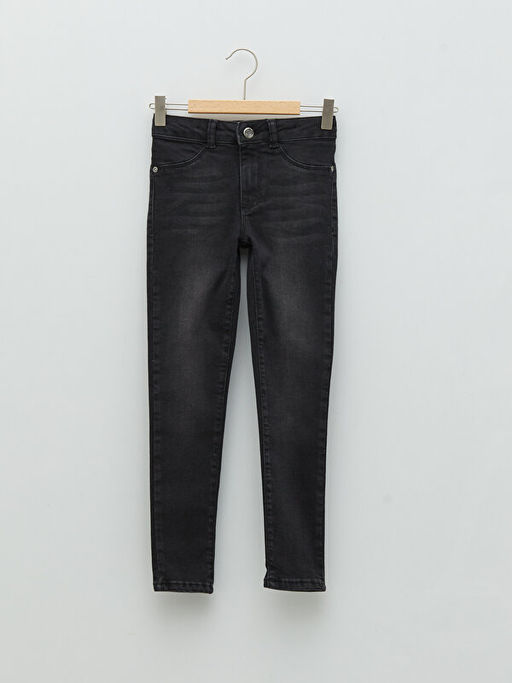 Skinny Fit K?z ?ocuk Jean Pantolon