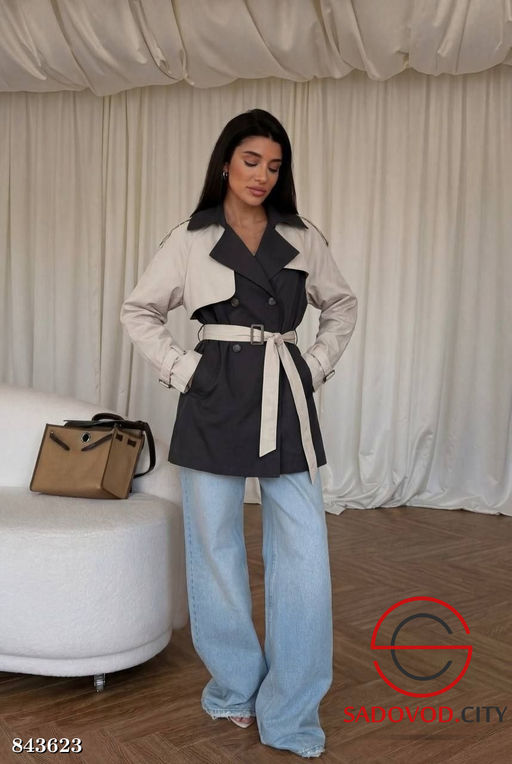 Тренч женский с поясом