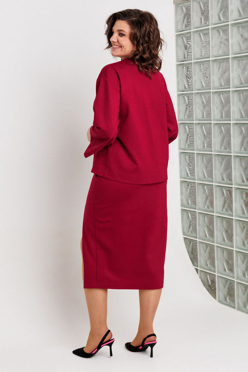 Костюм BegiModa 3105 бордо  фото 7