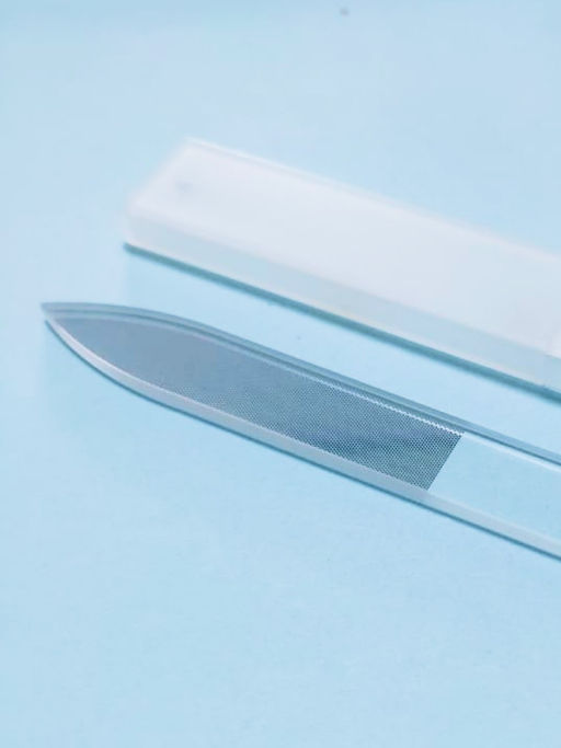 Kristaller Набор в пластиковом кейсе: нано-пилка для ног и стеклянная нано-пилочка для ногтей