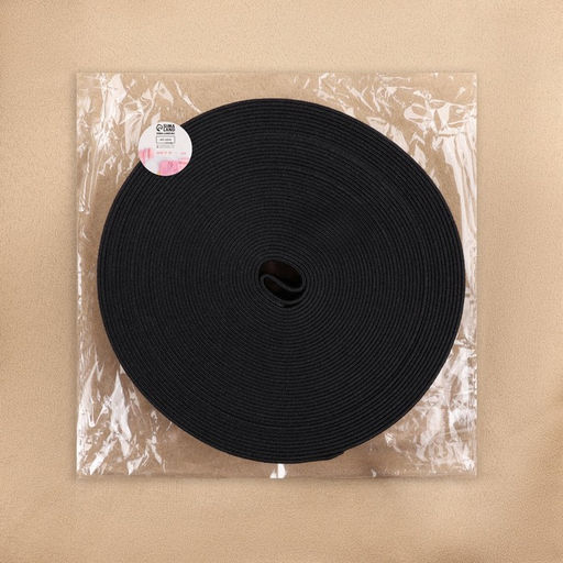 Резинка башмачная, 30 мм, 10 м, чёрная