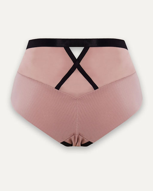 Трусы-слипы с отделкой лентами - Deseo фото 2