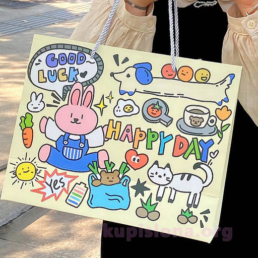 Подарочный пакет Happy farmers day большой - Купи слона фото 2