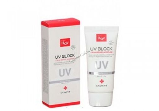 Крем с уф защитой для лица. СПФ 50 ISOV UV Block Cream. ISOV косметика SPF. UV Block 50+ солнцезащитный крем ISOV. Крем с SPF ISOV.