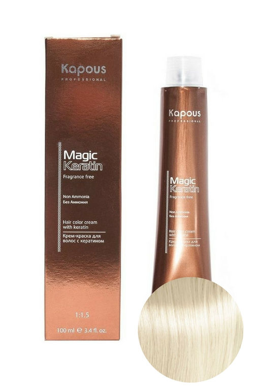 912 ультра-светлый бежевый блонд, 100 мл Magic Keratin