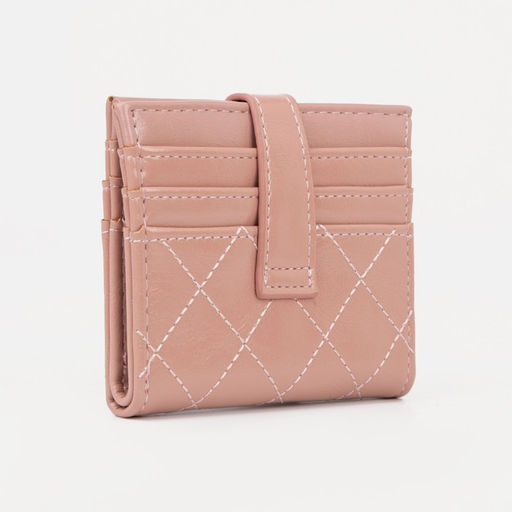 Кошелёк на кнопке, цвет розовый - Simaland фото 2