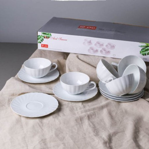 Чайный набор 12 предметов 250 мл / DE-671 /уп 12/ - Галеонтрейд фото 4