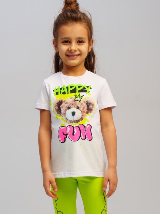 12522268 Фуфайка для девочек (футболка)