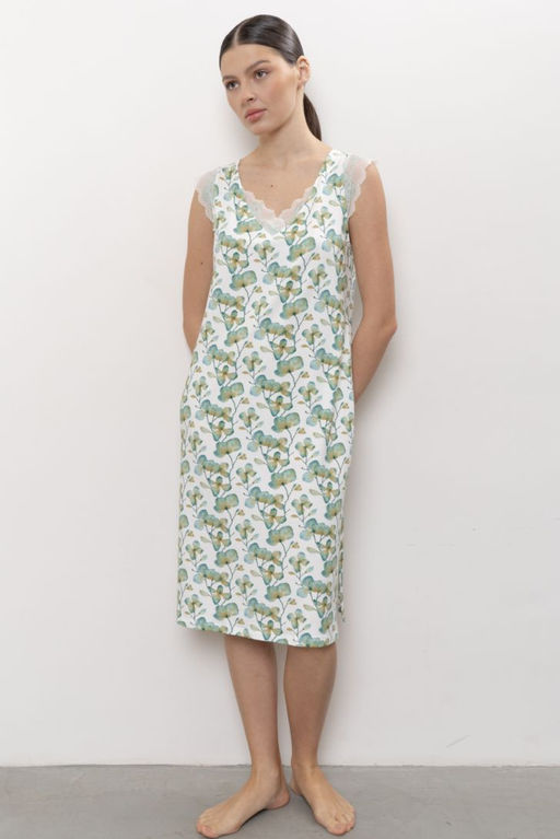 СОРОЧКА ЖЕНСКАЯ арт. 1900W-60129.3S-052 - Almando melado фото 12