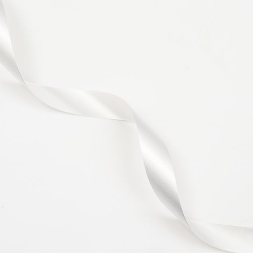 Лента для декора и подарков, белая, 2 см х 45 м - UPAK LAND фото 4